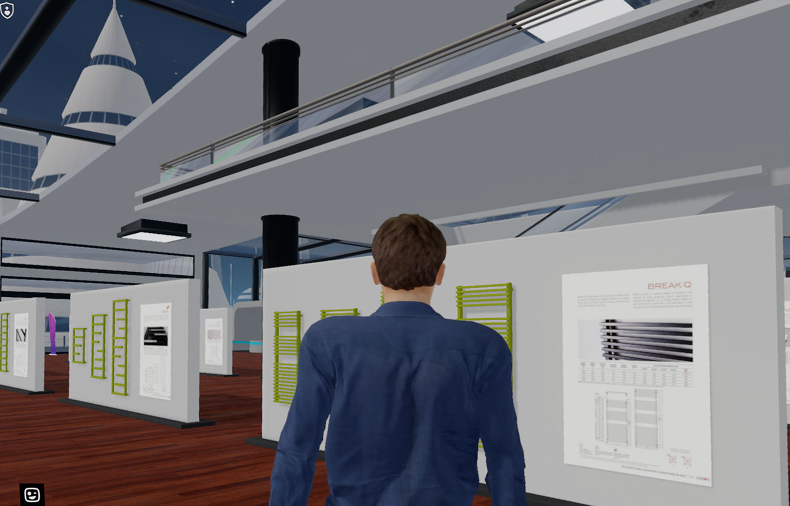 Showroom expozitional virtual